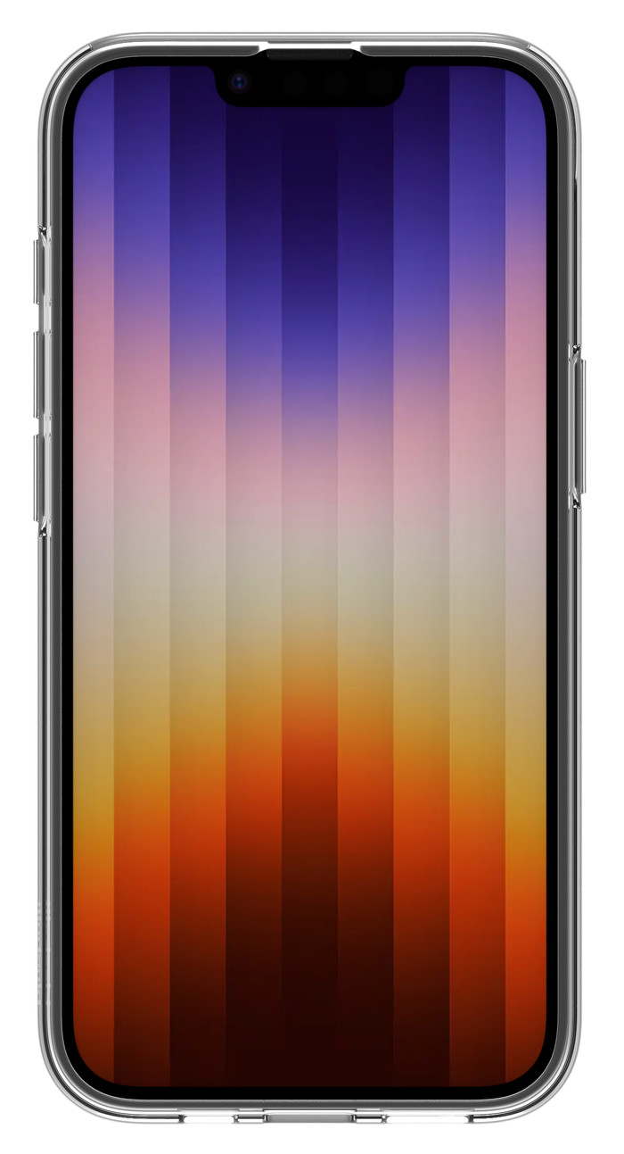 BlueBuilt iPhone 16e Backcover Transparent rückseite