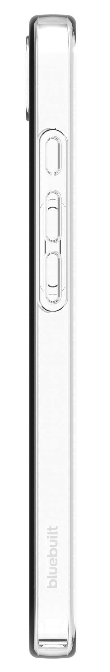 BlueBuilt iPhone 16e Backcover Transparent rechte seite