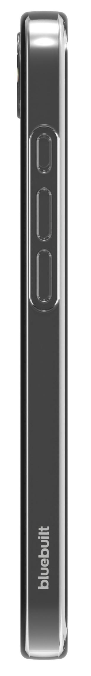 BlueBuilt iPhone 16e Backcover Transparent rechte seite