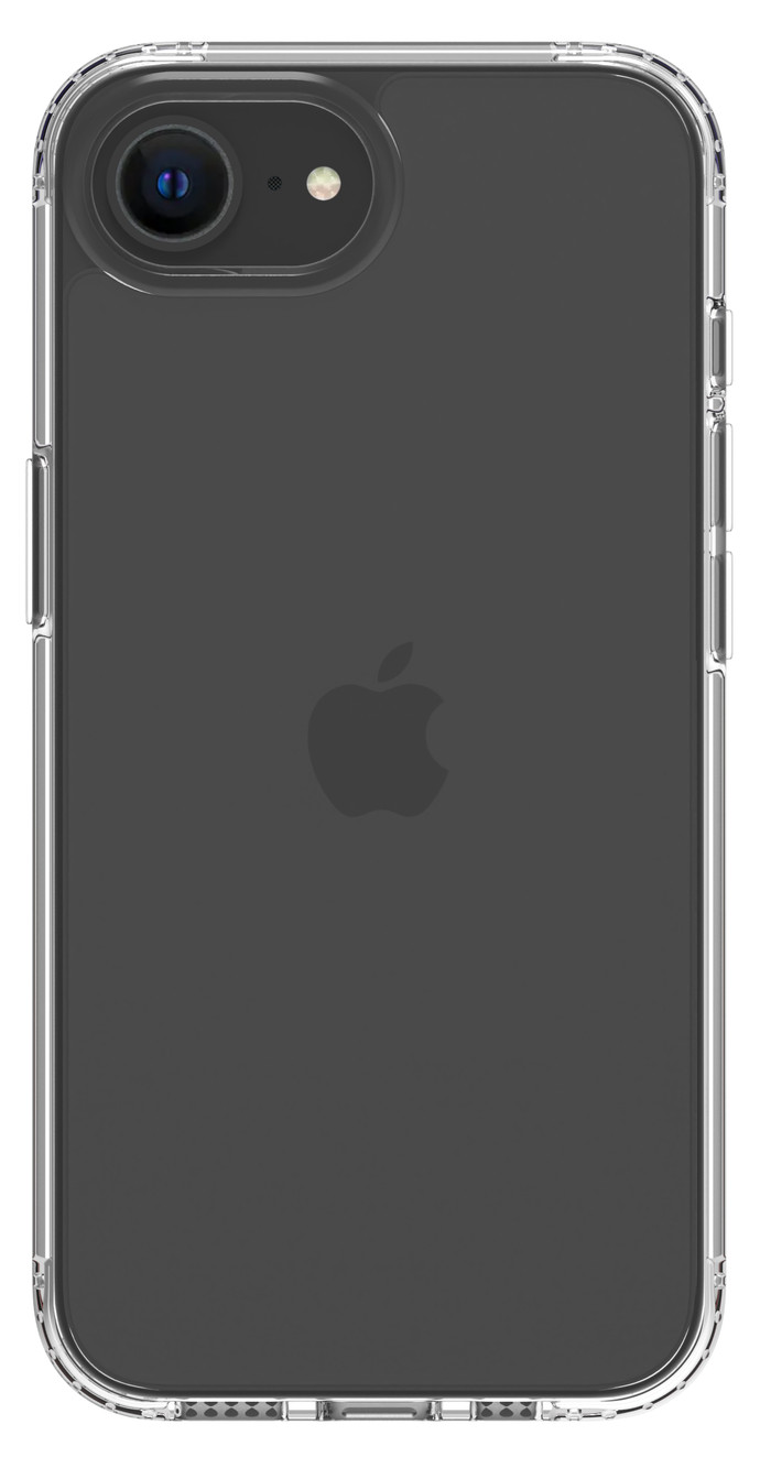 BlueBuilt Protective Back Cover iPhone 16e Transparent Main Image