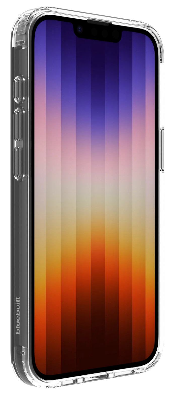 BlueBuilt Protective Back Cover iPhone 16e Transparent front