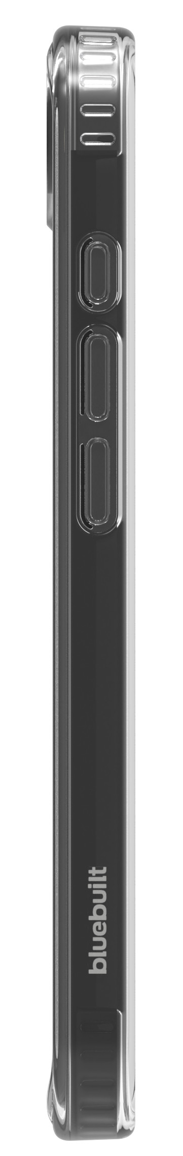 BlueBuilt Protective Back Cover iPhone 16e Transparent right side