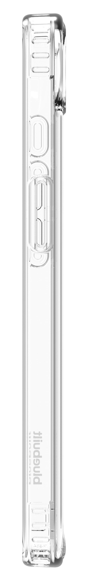 BlueBuilt Protective Back Cover iPhone 16e Transparent right side