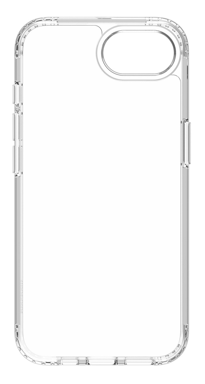 BlueBuilt Protective Back Cover iPhone 16e Transparent front