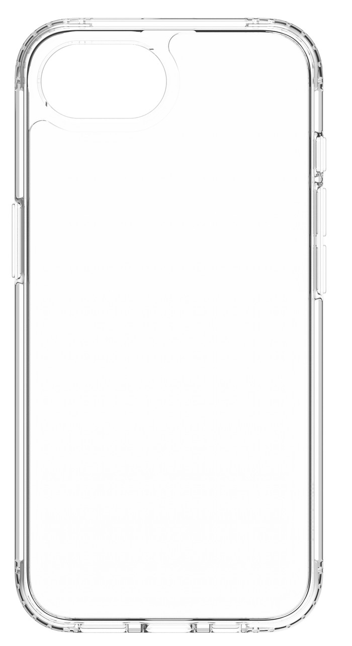 BlueBuilt Protective Back Cover iPhone 16e Transparent front