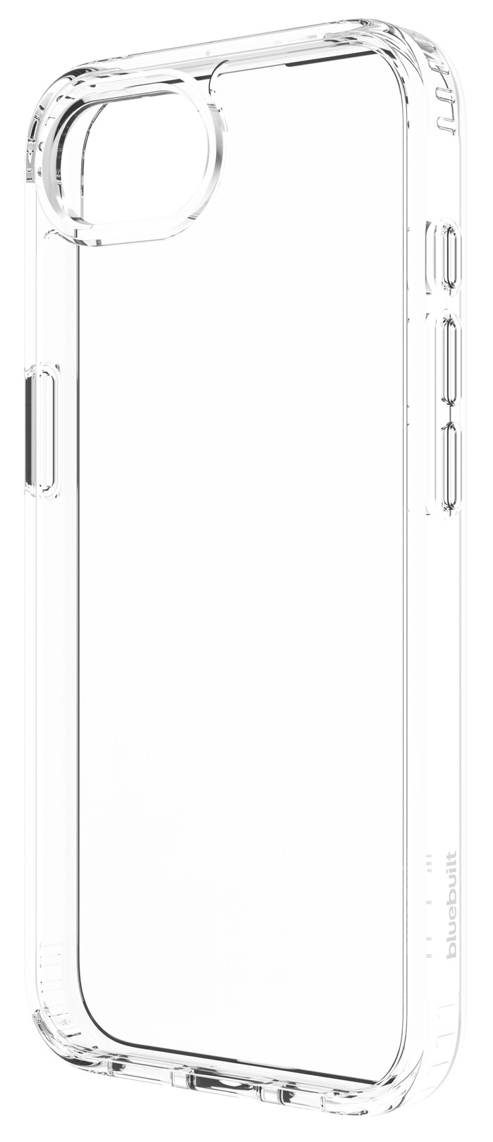 BlueBuilt Protective Back Cover iPhone 16e Transparent front