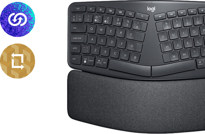 Logitech ERGO K860 Ergonomic Wireless Keyboard QWERTZ visueller lieferant