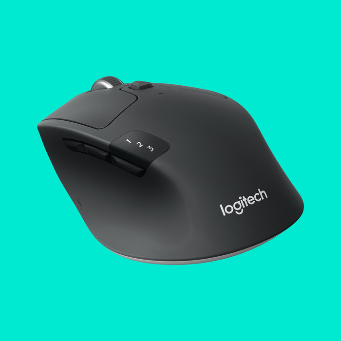 Logitech M720 Triathlon Bluetooth Maus linke seite