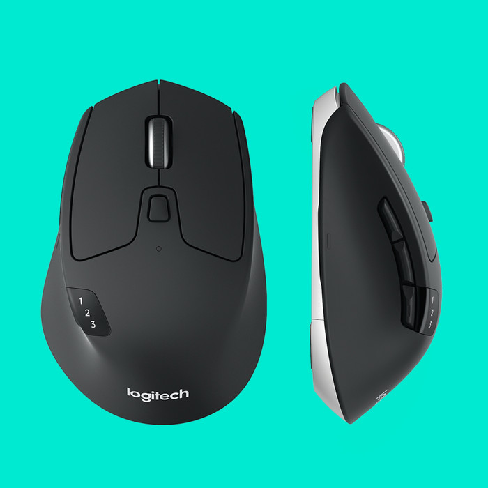 Logitech M720 Triathlon Bluetooth Maus vorne