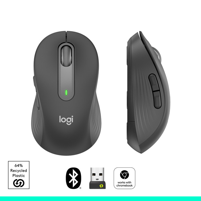 Kabellose Maus Logitech Signature M650 L Grafit visueller lieferant