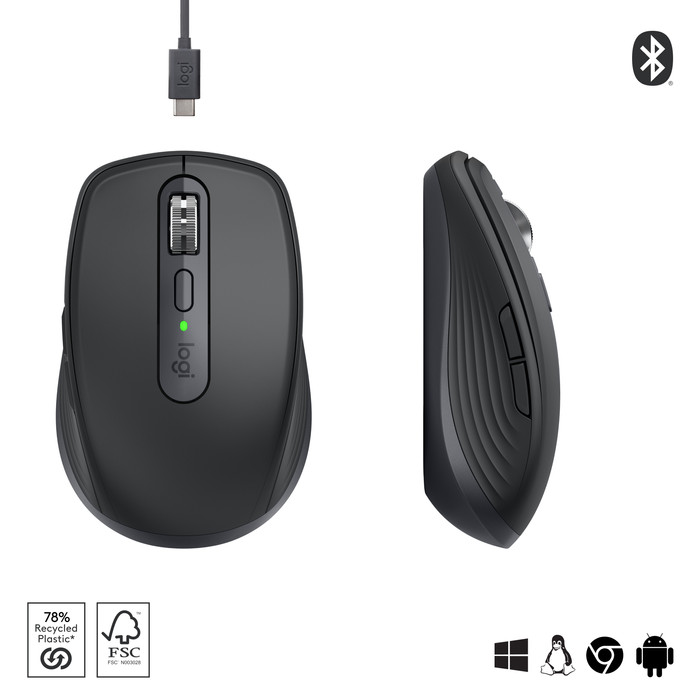 Logitech MX Anywhere 3S Compact Schwarz visueller lieferant