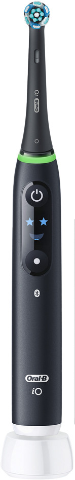 Oral-B iO 6 Black Holiday Edition with 4 brush heads front