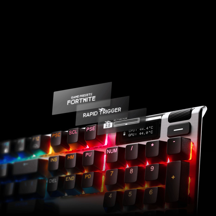 SteelSeries Apex Pro Gen 3 Gaming Keyboard QWERTZ detail