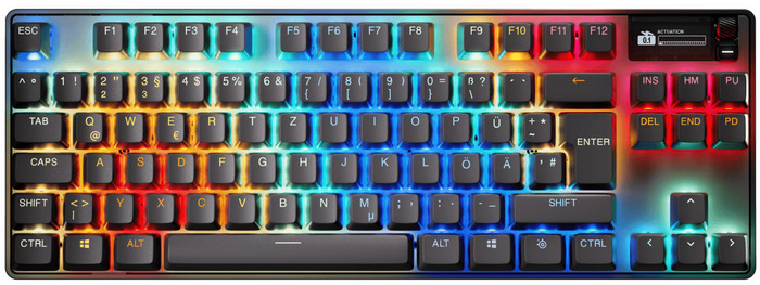 SteelSeries Apex Pro TKL Wireless Gen 3 Gaming-Tastatur Qwertz oberseite