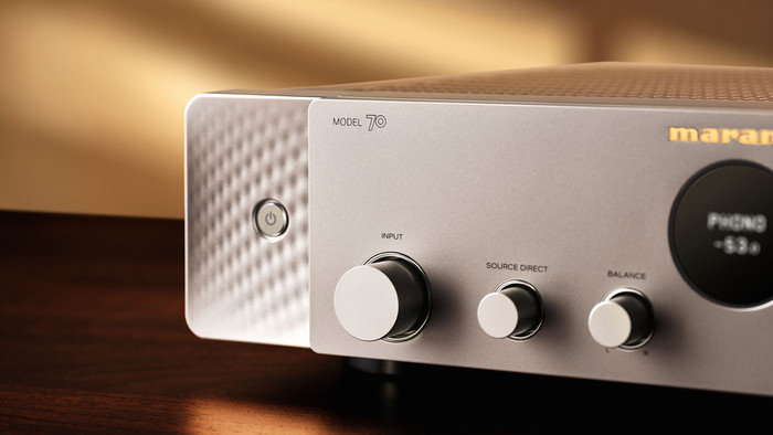 Marantz MODEL 70 Silber produkt in gebrauch