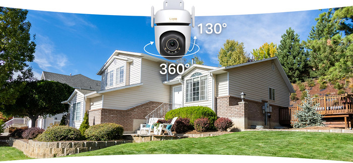 TP-Link Tapo C530WS produkt in gebrauch