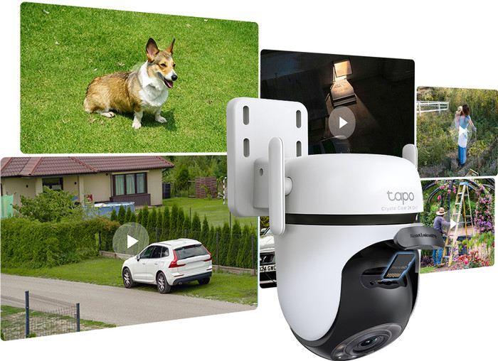 TP-Link Tapo C530WS produkt in gebrauch