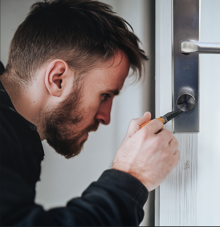 Bold Elite Smart Lock SX33 Silver product in use