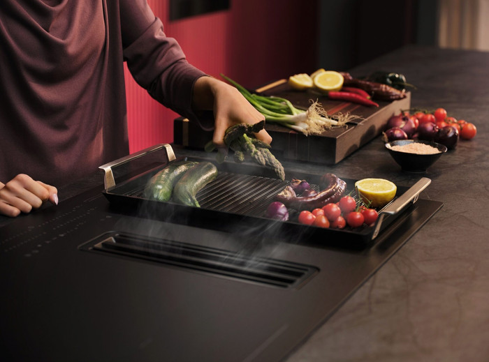 AEG A9HHPG11 Plancha Grill 2.0 produkt in gebrauch