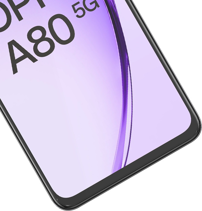 Just In Case Tempered Glass OPPO A80 5G Displayschutz detail