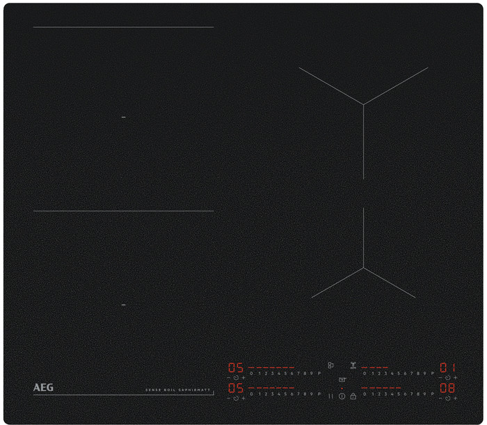 AEG TI64IB1FIZ SaphirMatt oberseite