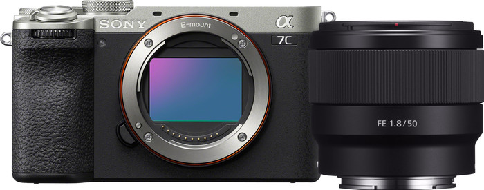 Sony A7C II Silber + FE 50mm f/1.8 Main Image