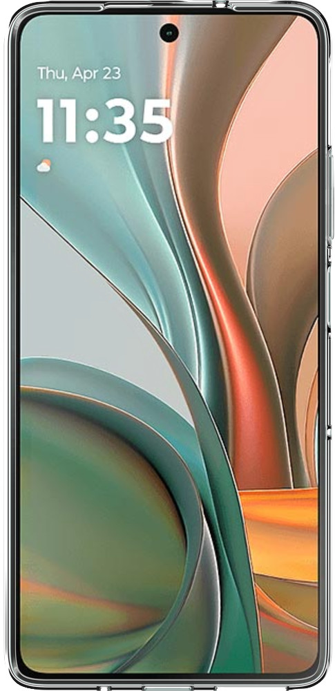 Just in Case Soft Design Motorola Moto G15 / G15 Power Backcover Transparent vorne