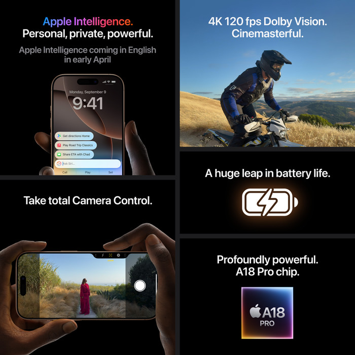 Apple iPhone 16 Pro Max 1TB Black Titanium visual supplier