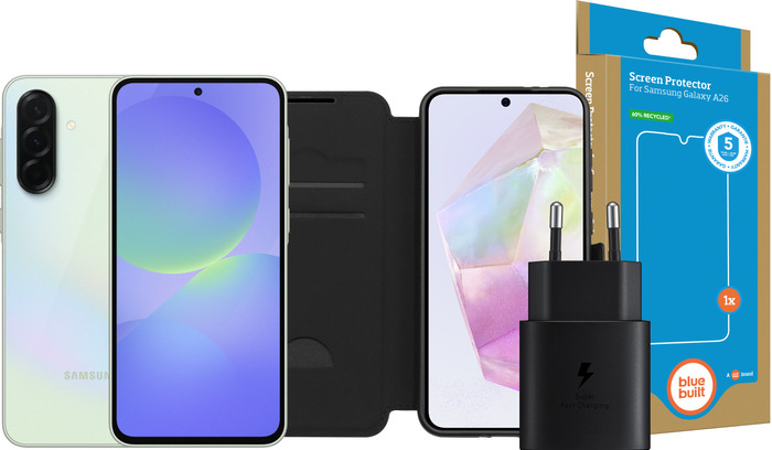 Samsung Galaxy A36 128GB Green 5G + Complete Accessory Pack Main Image