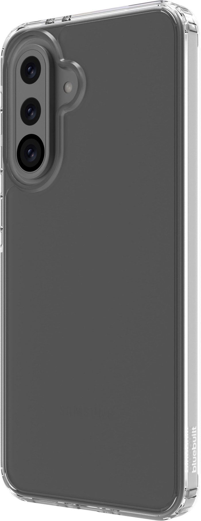 BlueBuilt Protective Backcover Samsung Galaxy A36 Transparent + Panzerglas rechte seite