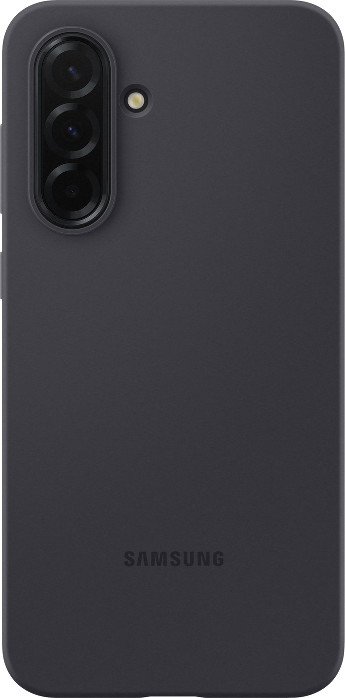 Samsung Galaxy A36 Backcover aus Silikon Schwarz Main Image
