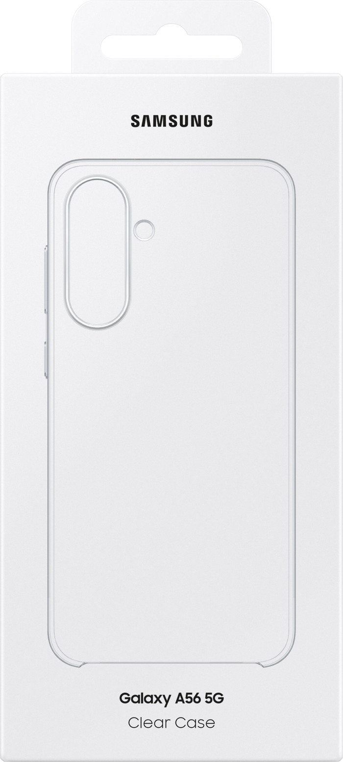 Samsung Galaxy A56 Soft Case Backcover Transparent verpackung