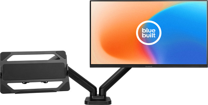 BlueBuilt Universelle Laptophalterung für Monitorhalterungen vorne
