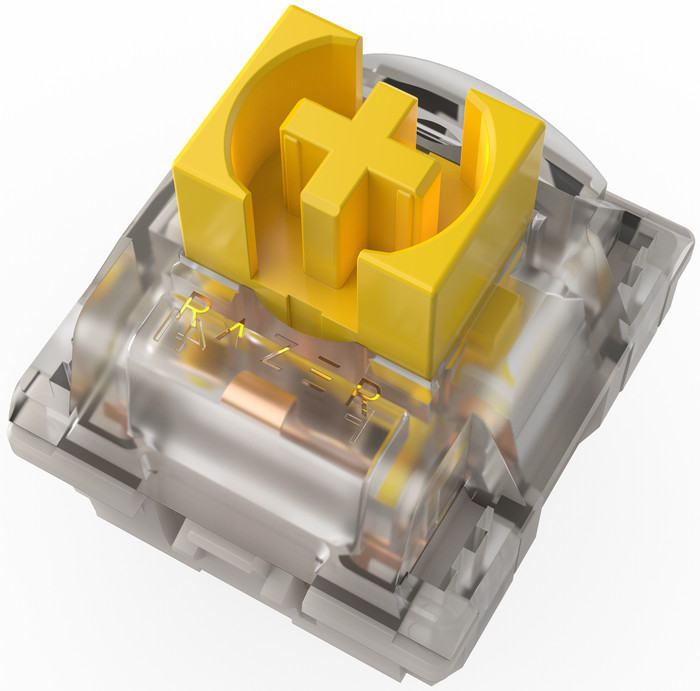 Razer BlackWidow V4 Pro Gaming-Tastatur QWERTZ - Yellow Switch detail