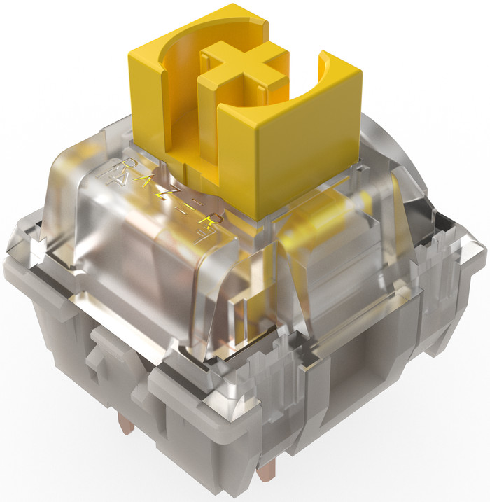 Razer BlackWidow V4 Pro Gaming-Tastatur QWERTZ - Yellow Switch detail