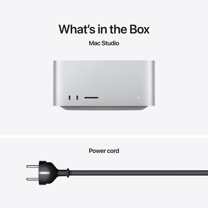 Apple Mac Studio (2025) M4 Max (14 Core CPU/32 Core GPU) 36GB/512GB visual supplier