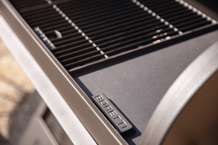 Boretti Grillblech für Barilo, Fratello en Addizio produkt in gebrauch