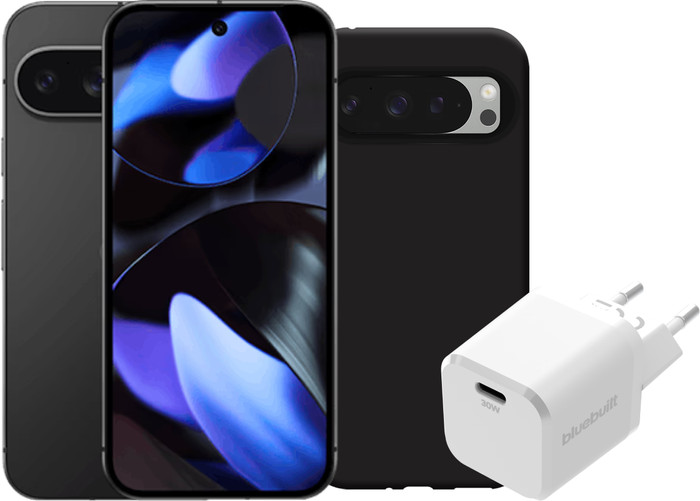 Google Pixel 9 128GB Black 5G + Accessory Pack Main Image