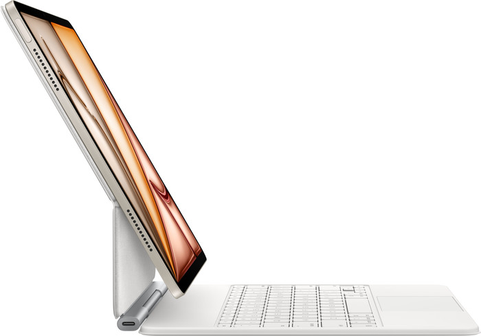 Apple Magic Keyboard iPad Air 13" (2025/2024) QWERTZ Weiß detail