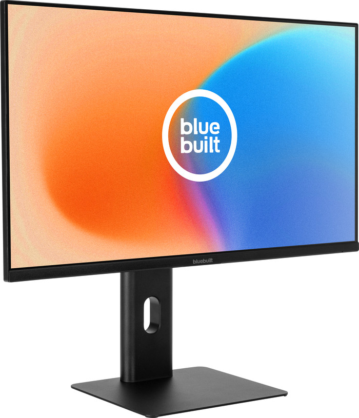 BlueBuilt 24 Zoll Full HD Monitor Doppelpack vorne
