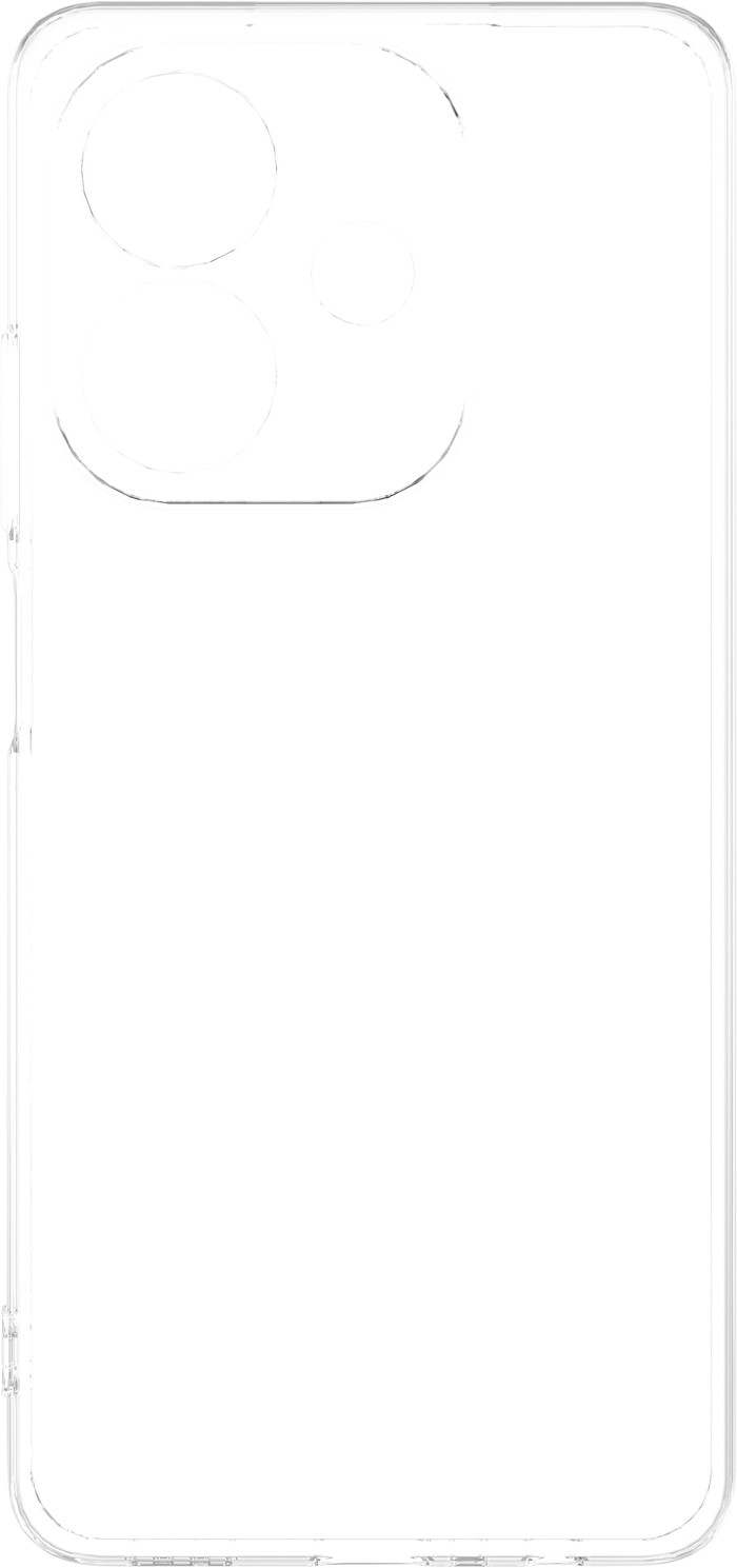 Just in Case Soft Design Oppo A40 / A40m / A60 5G Backcover Transparent vorne