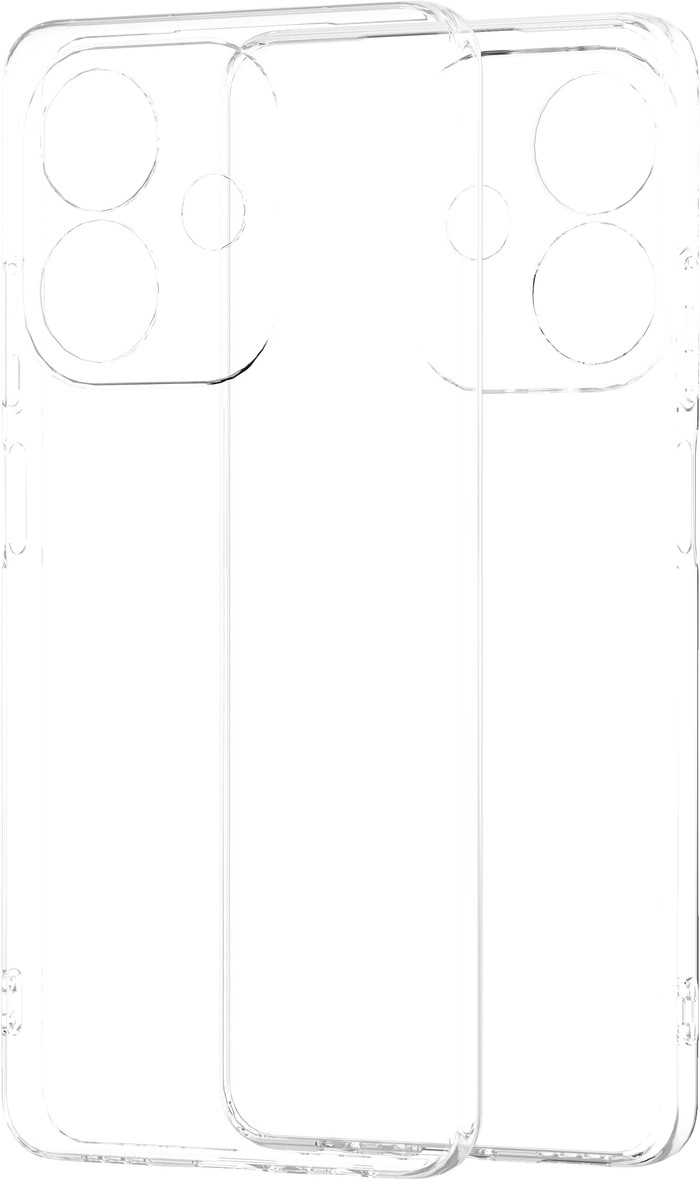 Just in Case Soft Design Oppo A40 / A40m / A60 5G Backcover Transparent vorne