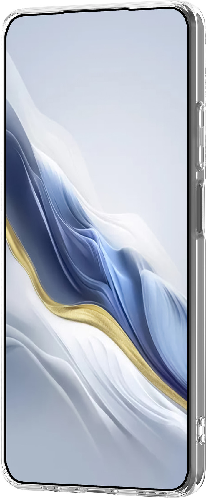 Just in Case Soft Design Oppo A40 / A40m / A60 5G Backcover Transparent linke seite