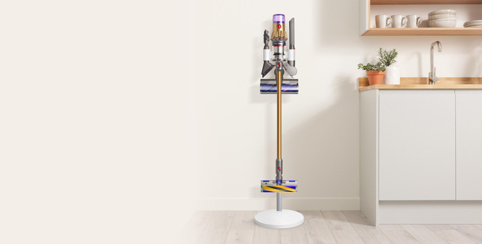 Dyson Floor Dock Multi V12 product in use