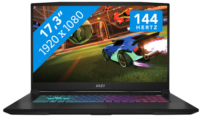 MSI Katana A17 AI B8VF-866 - 17,3'' - AMD Ryzen 7 - 16GB RAM/1TB SSD - RTX 4060 Main Image