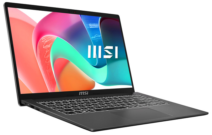 MSI Modern 15 F13MG-802  - 15,6" - Intel Core i5 - 16GB RAM/512GB SSD linke seite