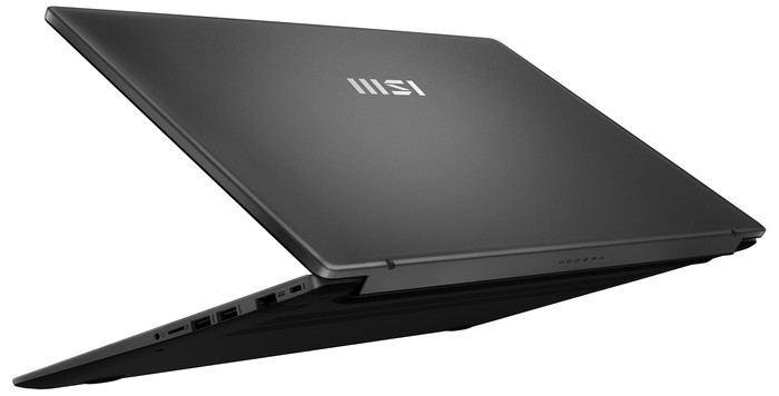 MSI Modern 15 F13MG-802  - 15,6" - Intel Core i5 - 16GB RAM/512GB SSD rückseite