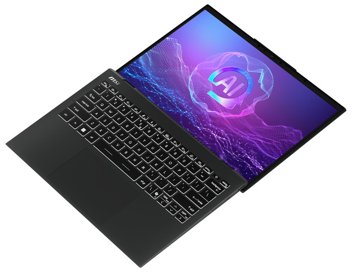 MSI Prestige 13 AI+ Evo A2VMG-009 - 13,3'' - Intel Core Ultra 7 - 32GB RAM/1TB SSD oberseite