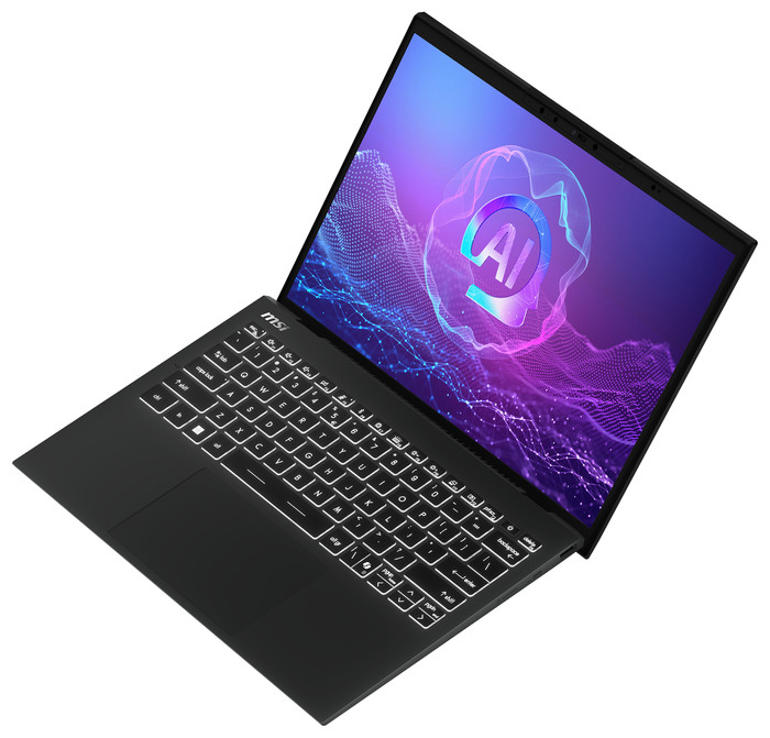 MSI Prestige 13 AI+ Evo A2VMG-009 - 13,3'' - Intel Core Ultra 7 - 32GB RAM/1TB SSD oberseite