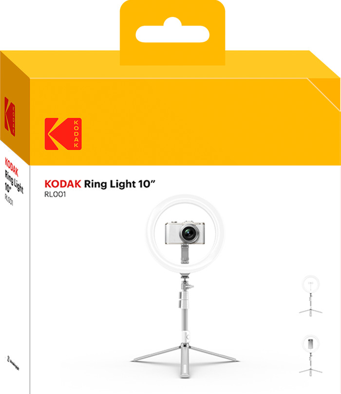 Kodak 10-inch Ring Light packaging